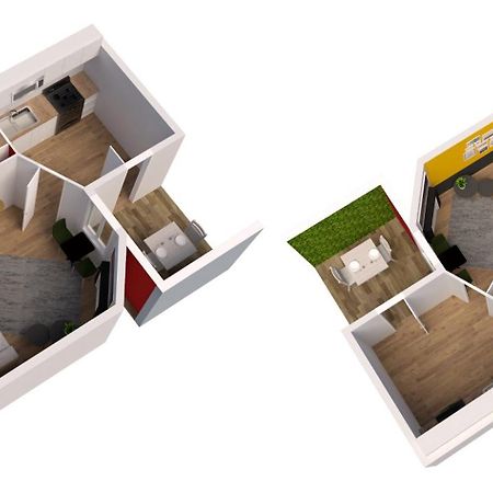 Mm Suites Reims Centre Terasse ภายนอก รูปภาพ