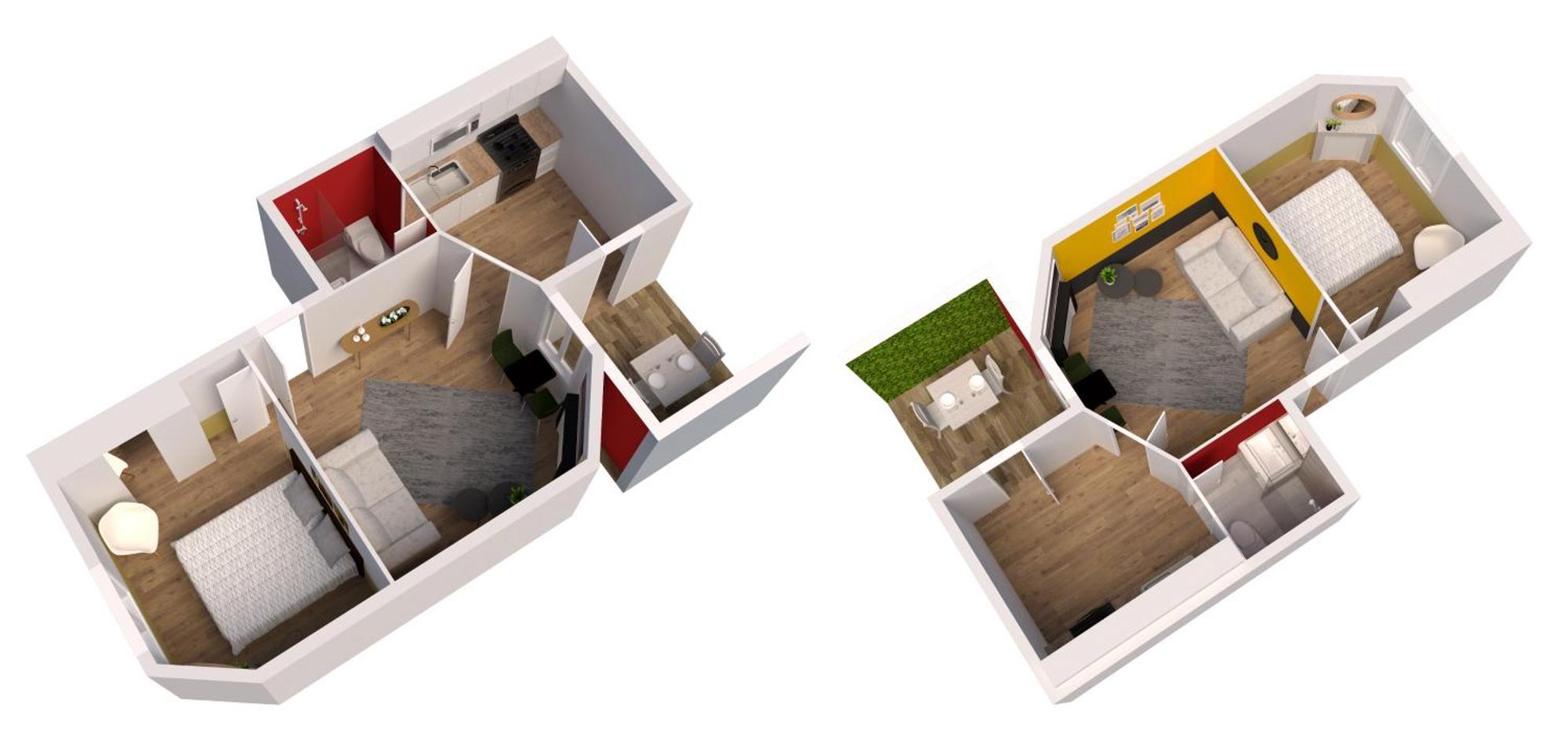 Mm Suites Reims Centre Terasse ภายนอก รูปภาพ